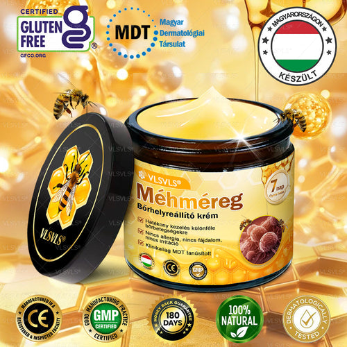 💪VLSVLS® Méhméreg Bőrhelyreállító Krém (👨⚕CE jóváhagyott)👍✅