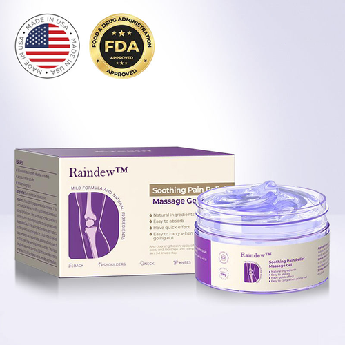 👨⚕️American Orthopaedics (AAOS) Approved👨⚕️Raindew™ Turmeric & Emu Oil Arthritis Soothing Pain Relief Massage Gel👨⚕️American Orthopaedics (AAOS) Approved