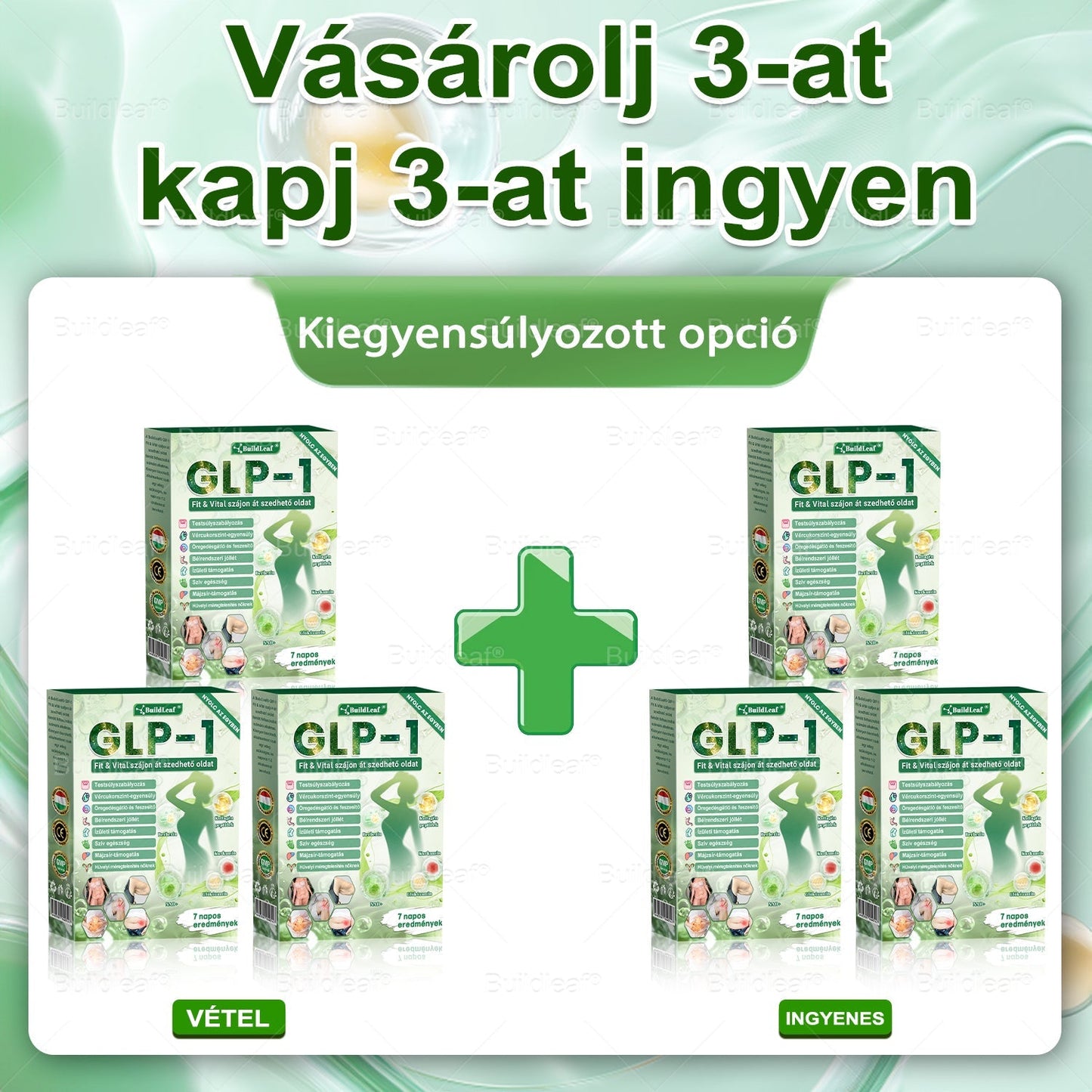 💚🍃 Klinikai kutatásokkal igazolt | A BuildLeaf® Berberine GLP-1 Pro Súlycsökkentő Szájon át szedhető oldat segíthet a makacs súlytöbblet, anyagcsere- és energiaproblémák kezelésében, támogatva a jobb közérzetet és vitalitást