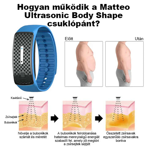 𝐉𝐎𝐒𝐅𝑰𝐓™ Ultrahangos csuklópántok a zsír eltávolítására és méregtelenítésére🎁 (Korlátozott idejű kedvezmény + Orvosi ajánlás)