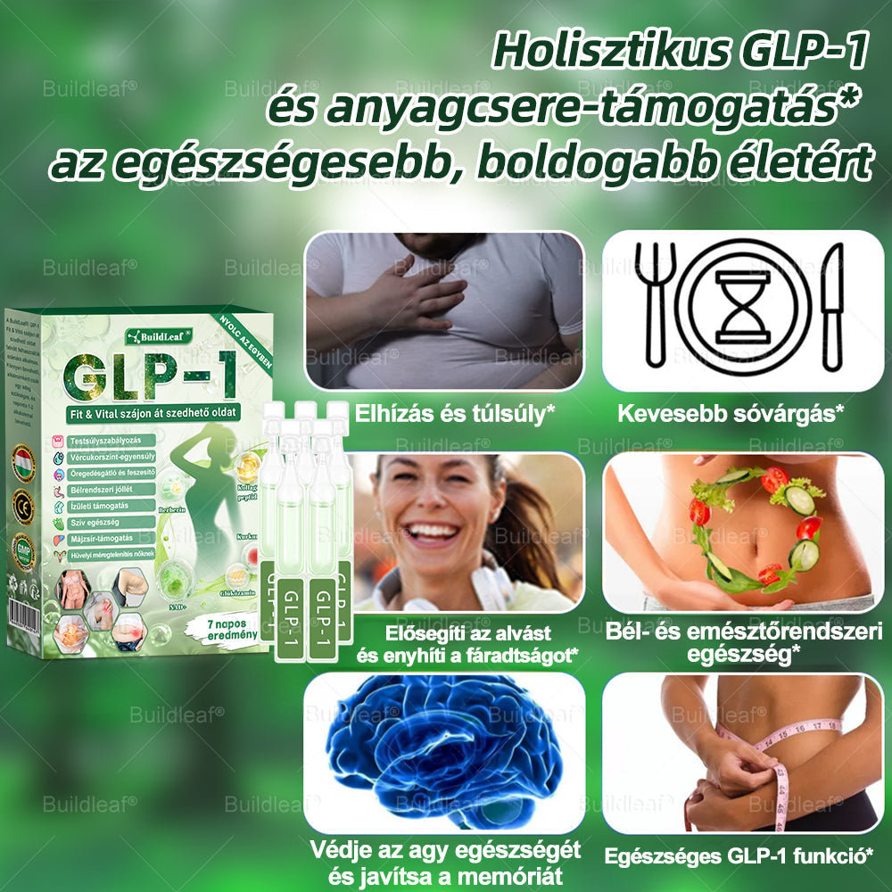 💚🍃 Klinikai kutatásokkal igazolt | A BuildLeaf® Berberine GLP-1 Pro Súlycsökkentő Szájon át szedhető oldat segíthet a makacs súlytöbblet, anyagcsere- és energiaproblémák kezelésében, támogatva a jobb közérzetet és vitalitást
