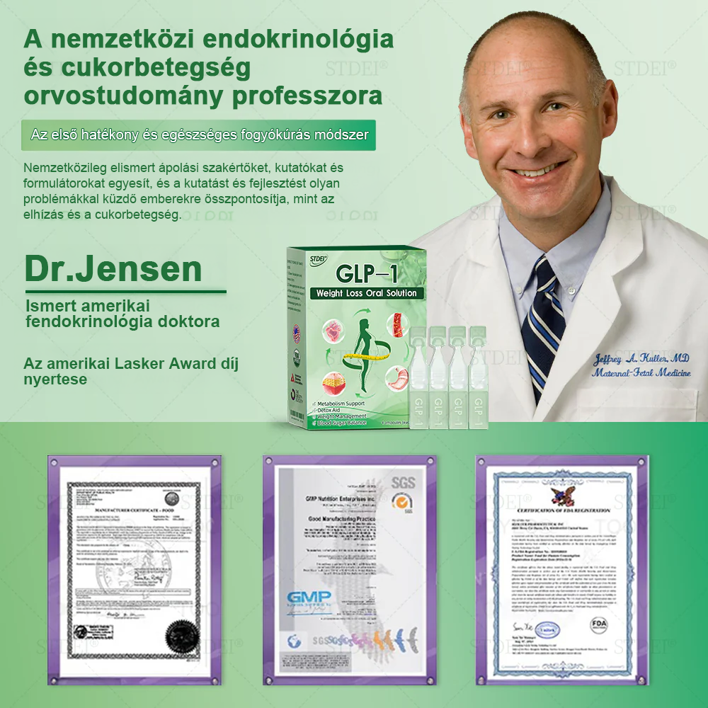 Mayo Klinika ajánlásával | Hivatalos áruház 👨‍⚕️STDEI® GLP-1 Fogyókúrás orális oldat 💥Elhízás, szív- és érrendszeri betegségek, cukorbetegség, alvási apnoe, ízületi problémák stb.