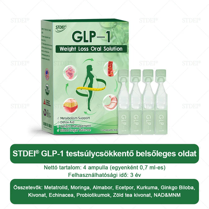 Mayo Klinika ajánlásával | Hivatalos áruház 👨‍⚕️STDEI® GLP-1 Fogyókúrás orális oldat 💥Elhízás, szív- és érrendszeri betegségek, cukorbetegség, alvási apnoe, ízületi problémák stb.