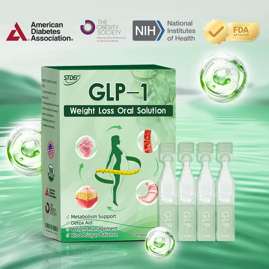 Mayo Klinika ajánlásával | Hivatalos áruház 👨‍⚕️STDEI® GLP-1 Fogyókúrás orális oldat 💥Elhízás, szív- és érrendszeri betegségek, cukorbetegség, alvási apnoe, ízületi problémák stb.