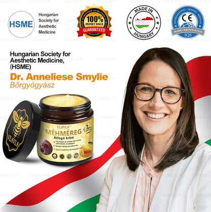 VLSVLS™ Méhméreg Átfogó Krém 🧑‍⚕️ Bőrgyógyászok Által Ajánlott - Különféle bőrproblémák kezelésére 50g