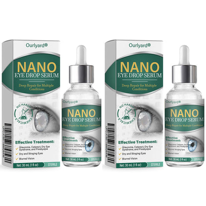 👩‍⚕️Ourlyard® Nano szemcsepp szérum ✅FDA által jóváhagyott (Alkalmas presbyopia, száraz szem szindróma, glaukóma és szürkehályog esetén) 👀