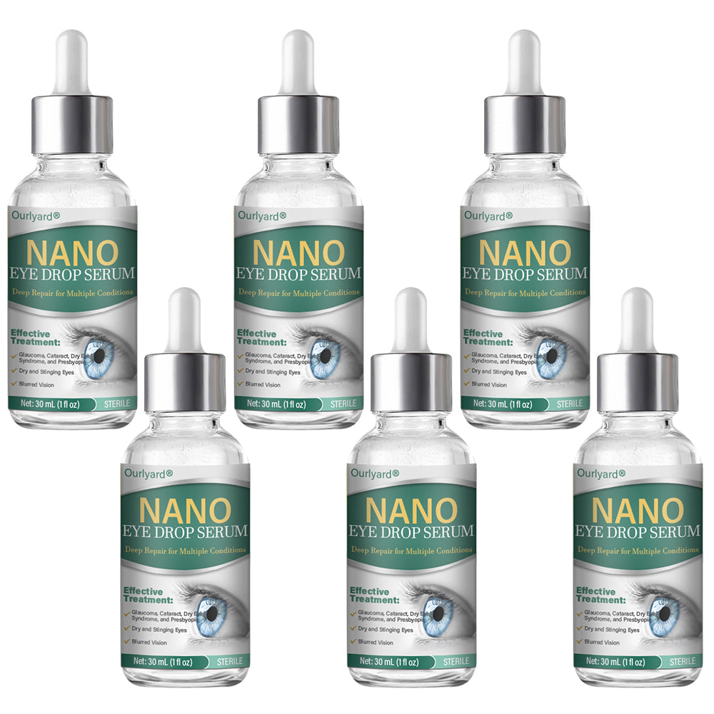 👩‍⚕️Ourlyard® Nano szemcsepp szérum ✅FDA által jóváhagyott (Alkalmas presbyopia, száraz szem szindróma, glaukóma és szürkehályog esetén) 👀