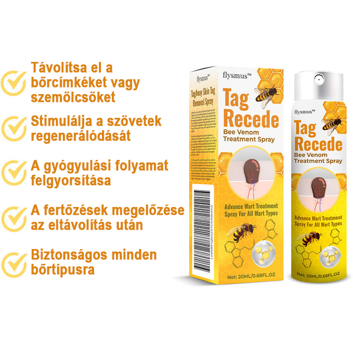 【💗utánvétel (COD)💗】Méhméreg szemölcs és övsömör eltávolító spray (👨‍⚕AAD Ajánlott) 🐝🐝🔥(🔥Last Day 80% Off)