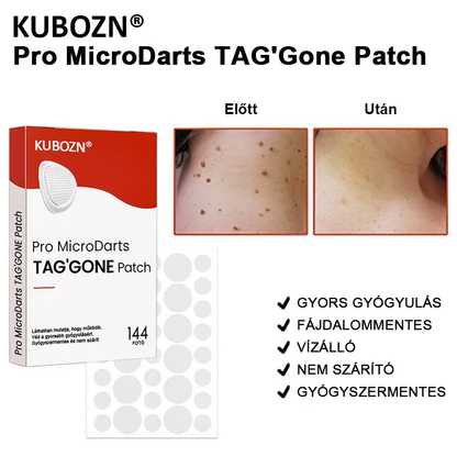 HIYF™ Pro MicroDarts TAG Gone bőrcímke eltávolító tapaszok