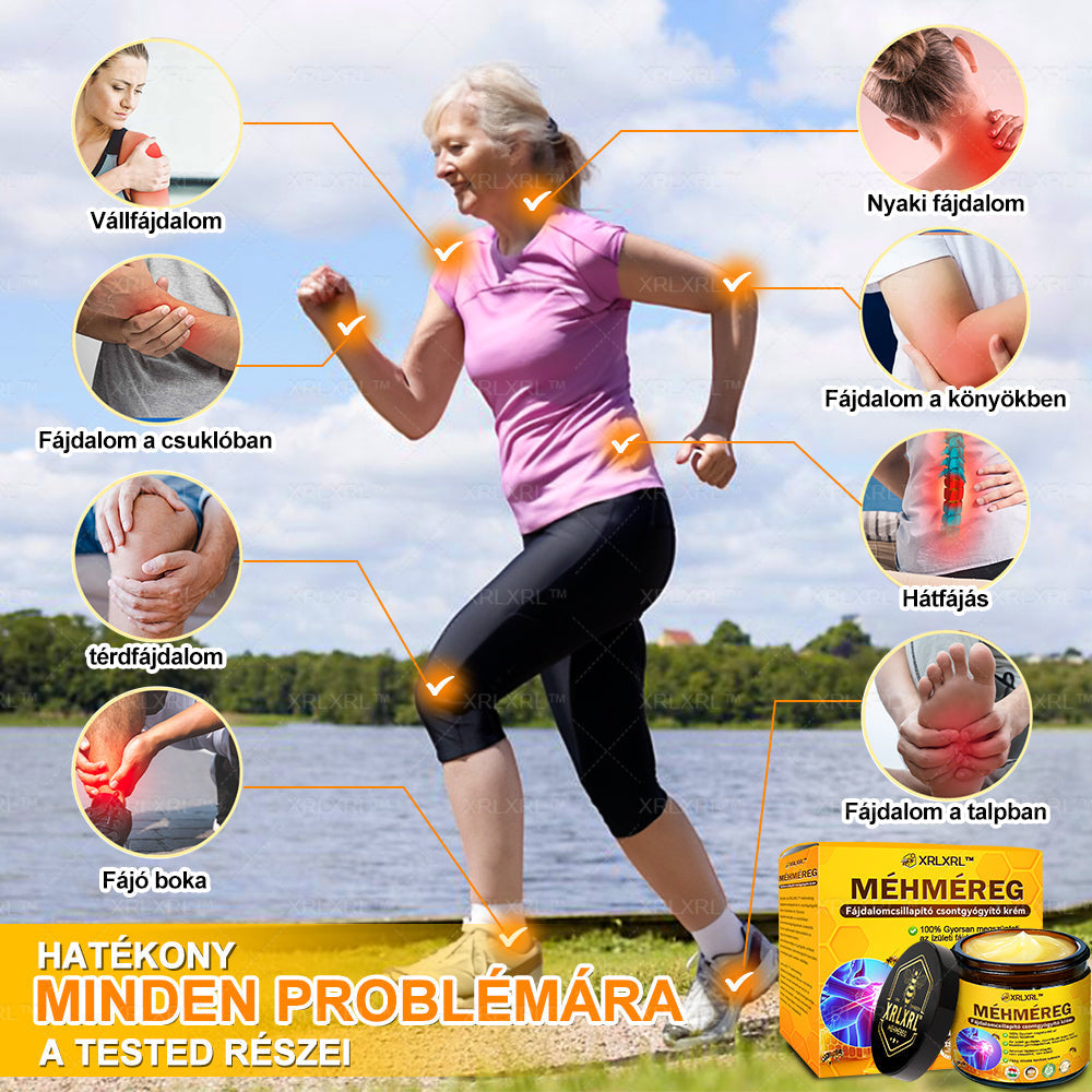 👍👍👍XRLXRL™ Méhméreg Fájdalomcsillapító Csontregeneráló Krém (Speziell für ältere Erwachsene & von der AAOS empfohlen)