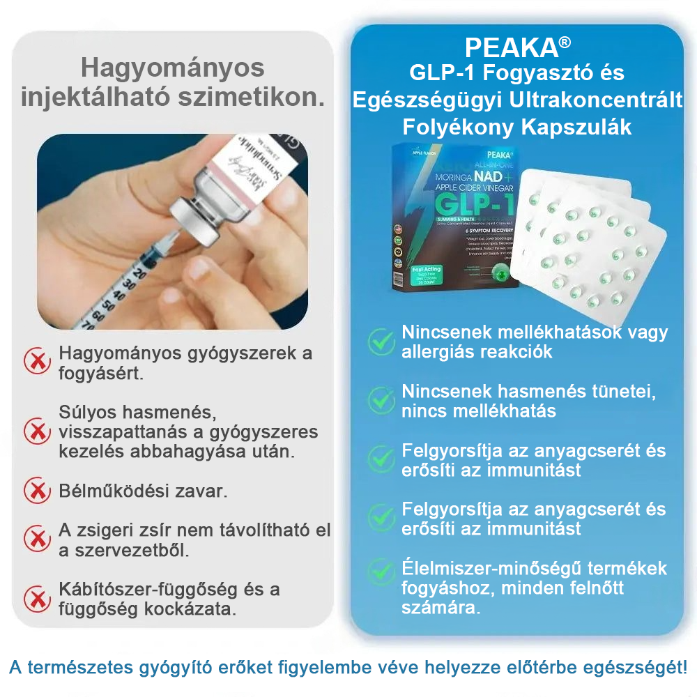 Hivatalos,  üzlet GLP-1 Fogyókúrás és Egészségügyi Ultra Koncentrált Esszencia Folyékony Gyöngyök - NAD+ Moringa & ACV & Keto BHB (✅gyors, hosszan tartó, kezeli a cukorbetegséget, az elhízást és a szív- és érrendszeri betegségeket)