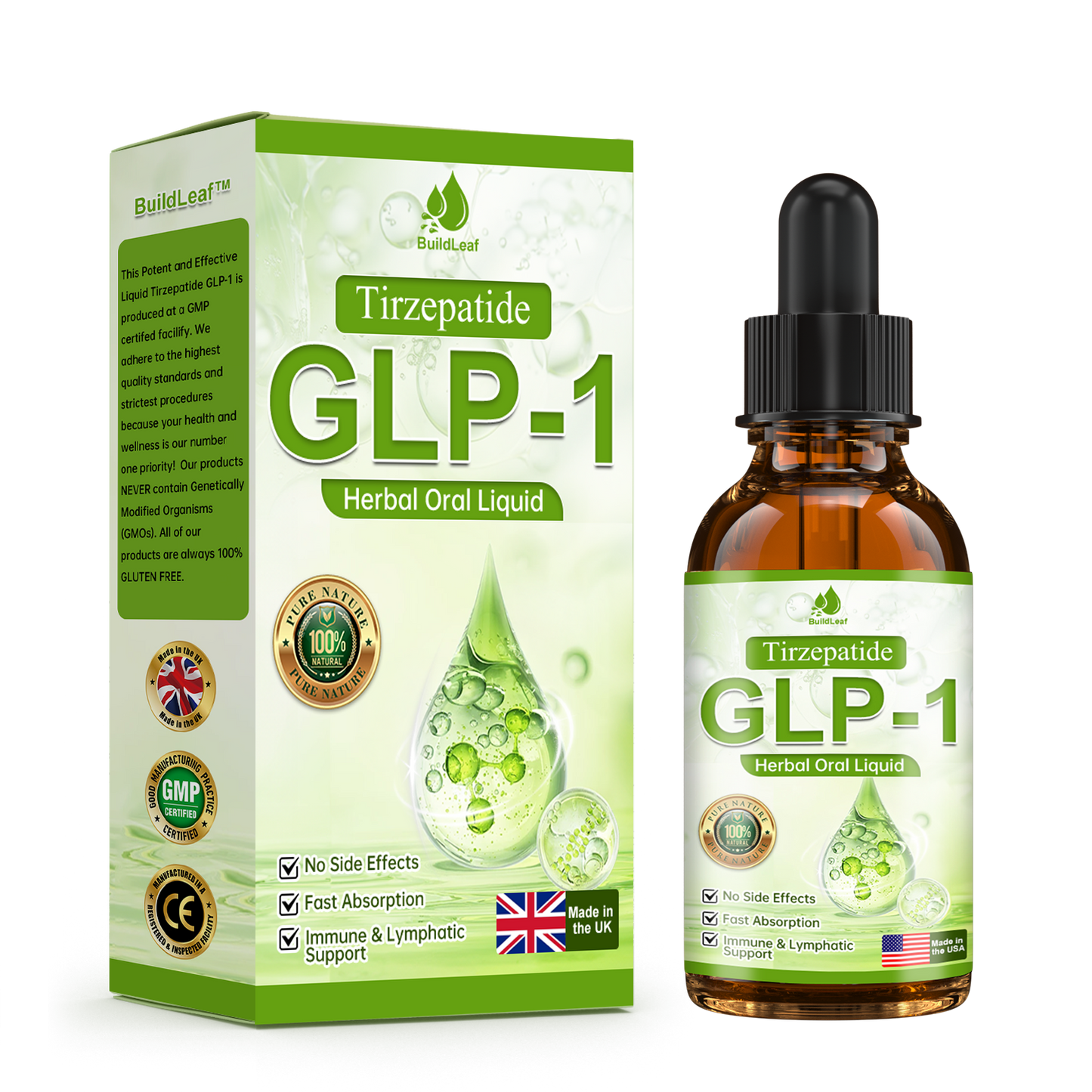 A Mayo Klinika ajánlásával | Hivatalos áruház |💎𝐁𝐮𝐢𝐥𝐝𝐋𝐞𝐚𝐟® Tirzepatide GLP-1 Moringa Fogyókúrás és Egészségfokozó Cseppek (Élelmiszeripari minőségű zsírégető - Az Elhízás Társaság fejlesztette ki)