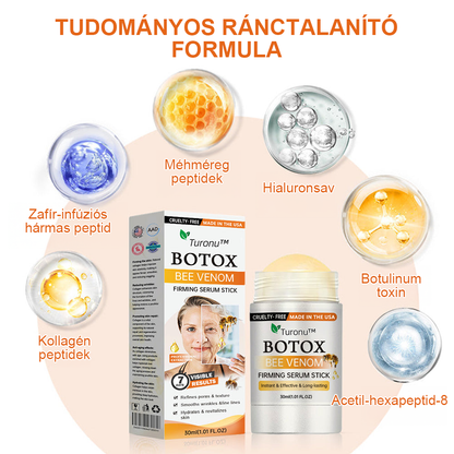 Az USA-ból készült és szállították✨Turonu™ Botox Bee Venom bőrfeszesítő szérumstick (🔥Utolsó NAP 70% KEDVEZMÉNY)💄