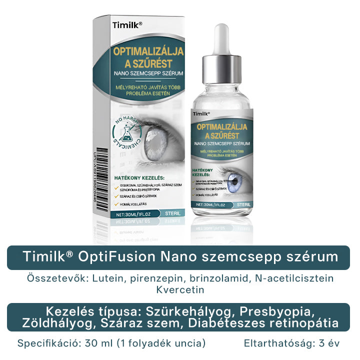 Timilk® OptiFusion Nano szemcsepp szérum🌟